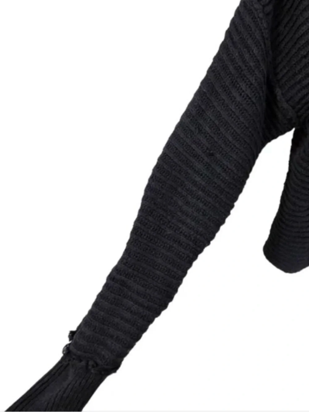 Free People Marlie deep v ribbed sweater